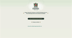 Desktop Screenshot of magyarpalinkahaza.hu